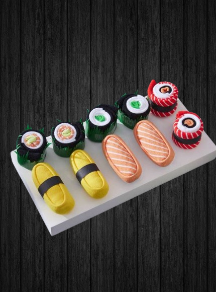 Set SushiCalcetines caja 5 pares