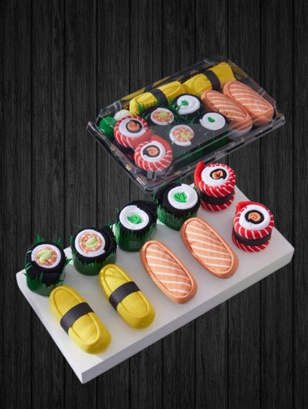 Set SushiCalcetines caja 5 pares