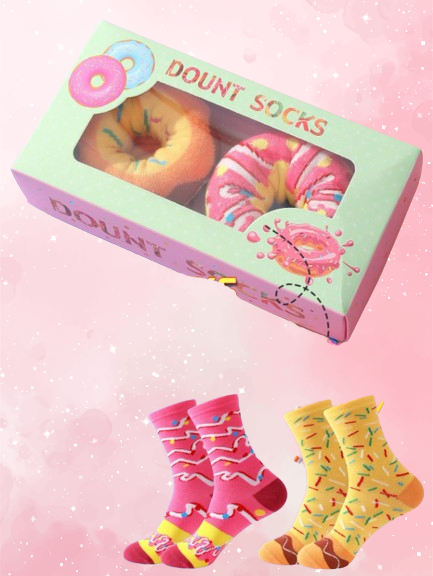 Set DonutBox 2 pares con caja