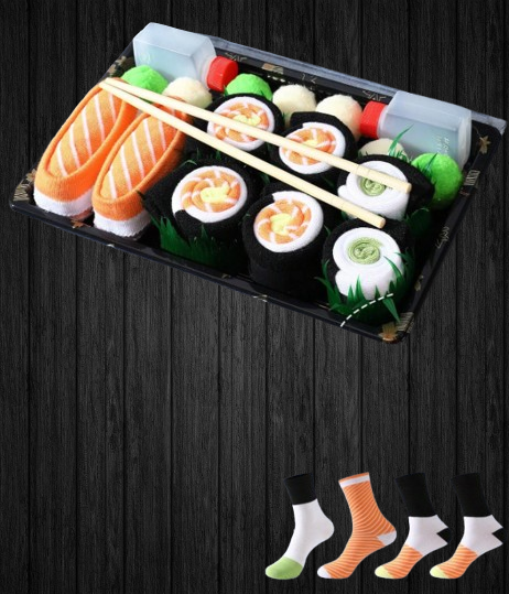 SushiBox Deluxe 4 pares con caja