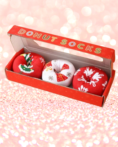 Set NavidadDonuts 3 pares con caja