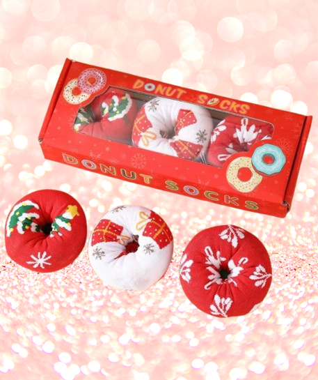 Set NavidadDonuts 3 pares con caja